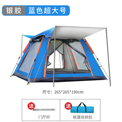 Automatic 3-4 Person Beach Camping Tent, Waterproof