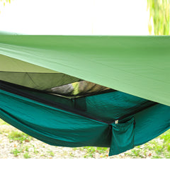 Camping Hammock Set with Mosquito Net and Rainfly