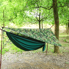 Camping Hammock Set with Mosquito Net and Rainfly