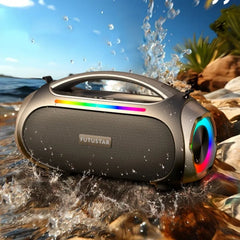 Camping Portable Waterproof 60W Wireless Bluetooth Extra Bass Colorful Light Audio
