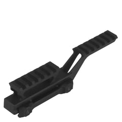 Tactical T1 Hydra Mount Metal Bracket Adapter 20mm Guide Rail for Airsoft Paintball Hunting (Black)