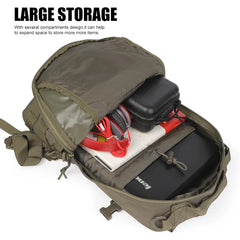 LQARMY 20L Waterproof Travel Outdoor Tactical Backpack Sport Camping Rucksack Molle System for Trekking Fishing Hunting Bags