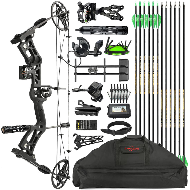 surwolf Archery Hunting Compound Bow Kit RTH 30-70 LBS Draw Length 23.5