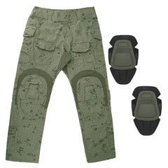 KRYDEX Camouflage G3 Combat Uniform Hunting Outdoor Tactical Gen3 Shirt & Pants Suit Kit Ranger Green Camo Black Clothing