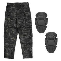 KRYDEX Camouflage G3 Combat Uniform Hunting Outdoor Tactical Gen3 Shirt & Pants Suit Kit Ranger Green Camo Black Clothing