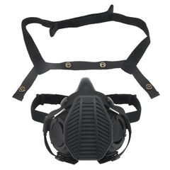SOTR Mask Special Operations Tactical Respirator With MIC Communication Half-mask HEPA Filtration Against Airborne Particulates