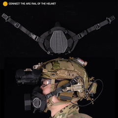 SOTR Mask Special Operations Tactical Respirator With MIC Communication Half-mask HEPA Filtration Against Airborne Particulates