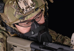 SOTR Mask Special Operations Tactical Respirator With MIC Communication Half-mask HEPA Filtration Against Airborne Particulates