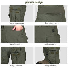 KRYDEX Camouflage G3 Combat Uniform Hunting Outdoor Tactical Gen3 Shirt & Pants Suit Kit Ranger Green Camo Black Clothing