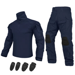 KRYDEX Camouflage G3 Combat Uniform Hunting Outdoor Tactical Gen3 Shirt & Pants Suit Kit Ranger Green Camo Black Clothing