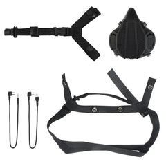 SOTR Mask Special Operations Tactical Respirator With MIC Communication Half-mask HEPA Filtration Against Airborne Particulates