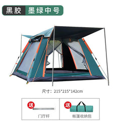 Automatic 3-4 Person Beach Camping Tent, Waterproof