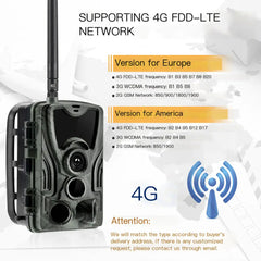 4G HD Night Vision Outdoor Hunting Camera HC801LTE