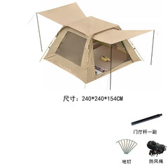 Automatic 3-4 Person Beach Camping Tent, Waterproof